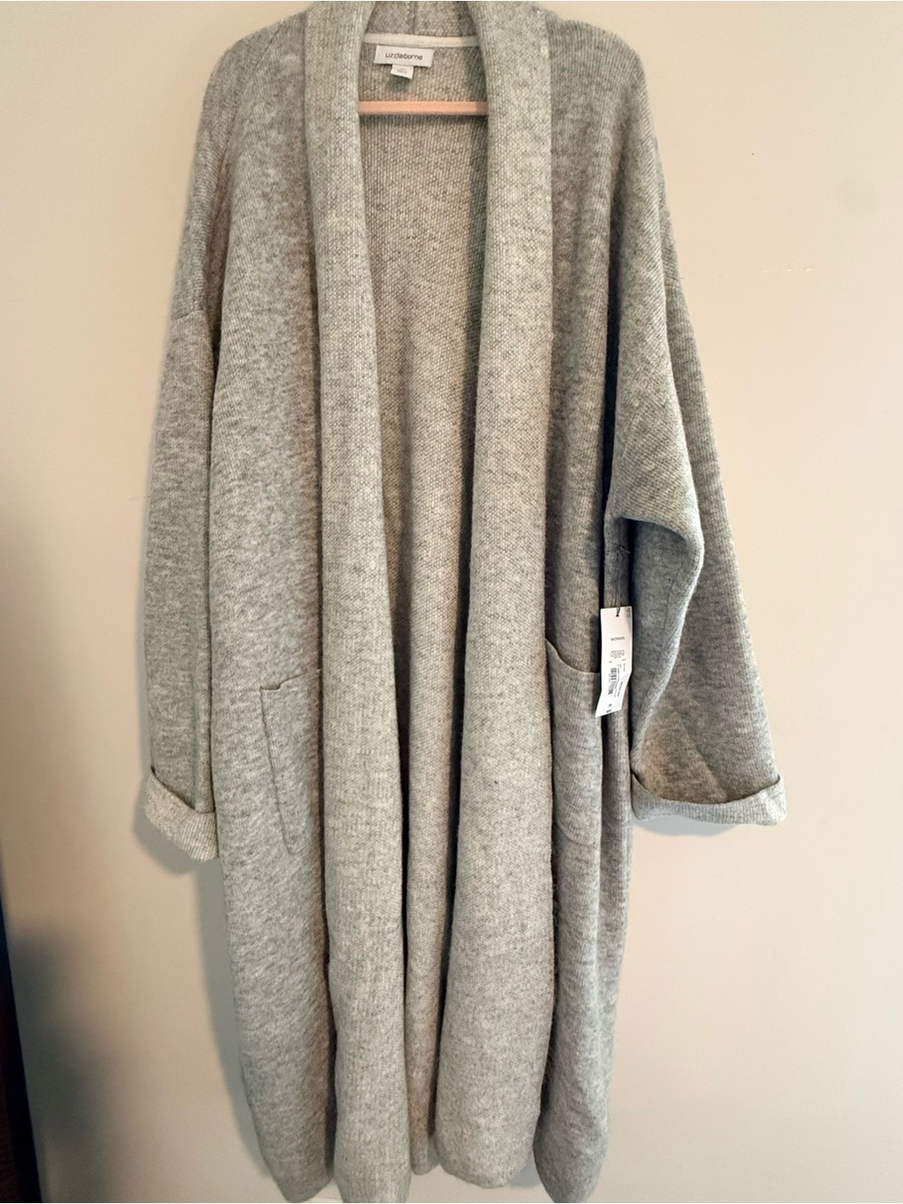 Liz Claiborne Women’s open front cardigan - Picture 4 of 5